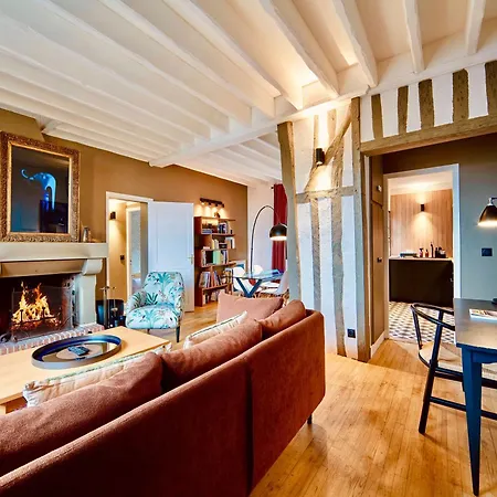 L' Annexe Du 10honfleur Lägenhet *